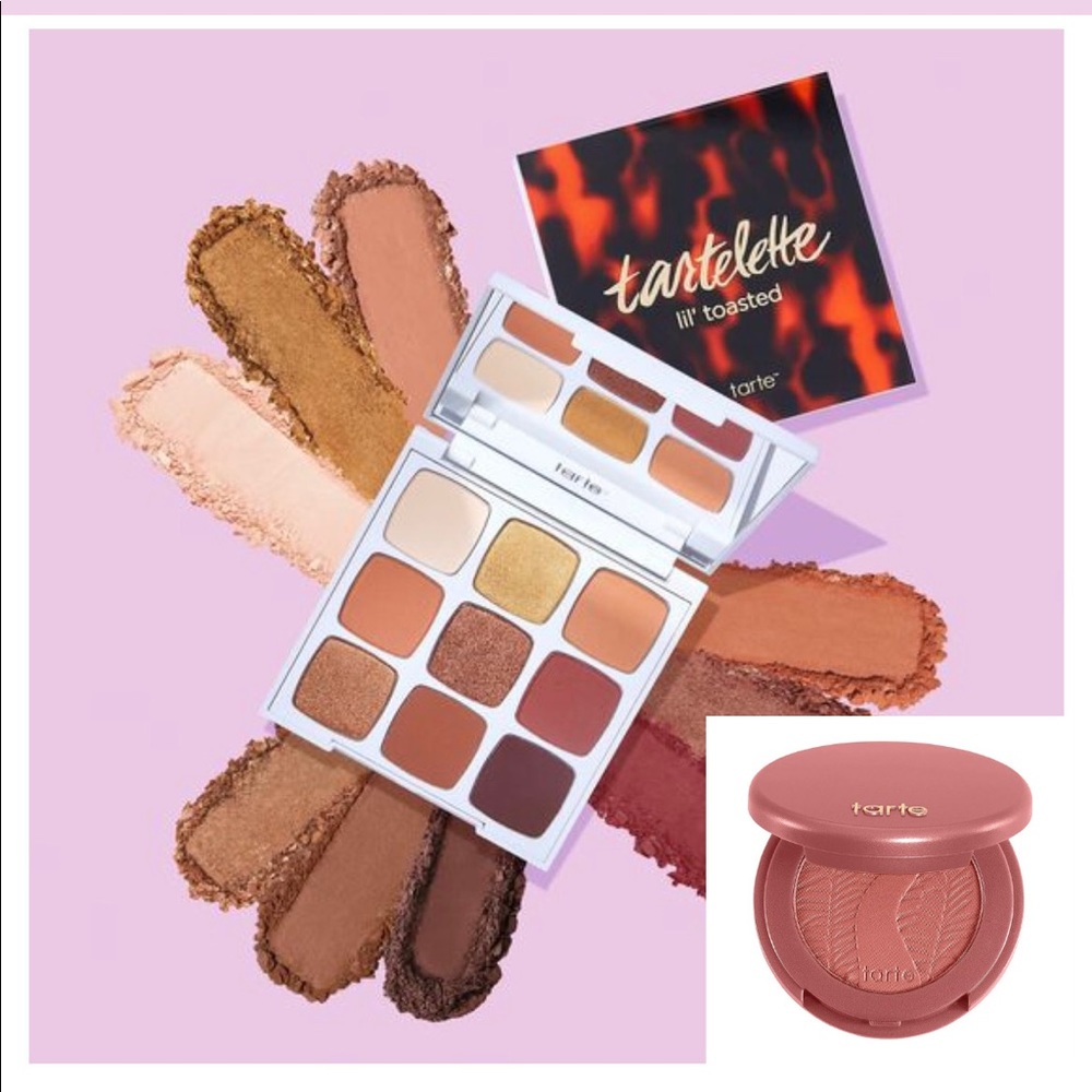 Tarte Neutral Nude Eyeshadow Palette + Blush